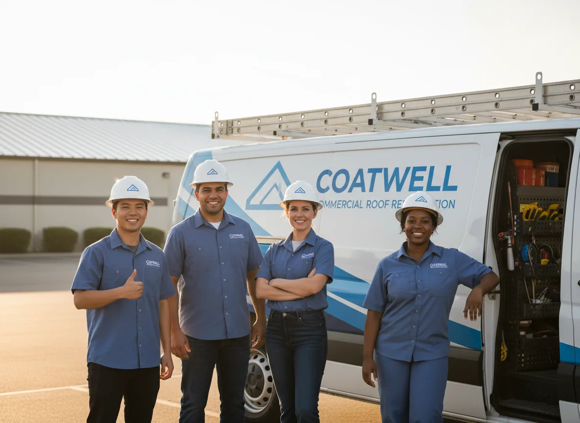 Commercial roof coating company in Sidney, AR